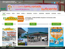 Tablet Screenshot of elmananadevalles.com.mx